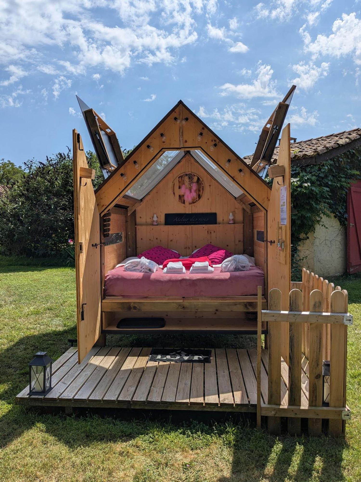 Hotel La Borie Du Chevrier Sainte-Croix-de-Beaumont Zewnętrze zdjęcie
