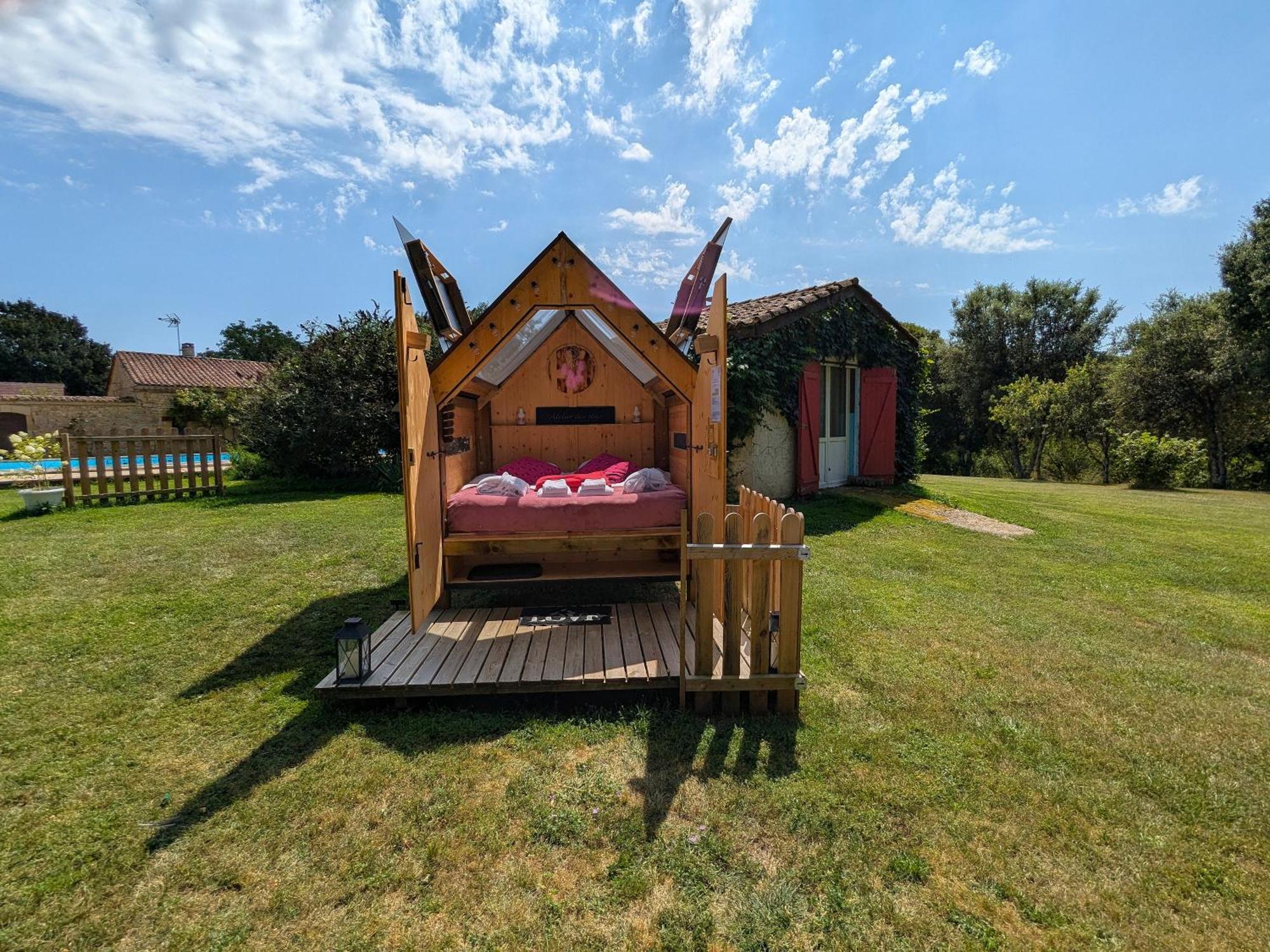 Hotel La Borie Du Chevrier Sainte-Croix-de-Beaumont Zewnętrze zdjęcie